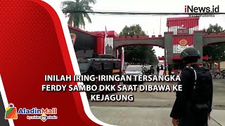 Inilah Iring-iringan Tersangka Ferdy Sambo Dkk Saat Dibawa ke Kejagung