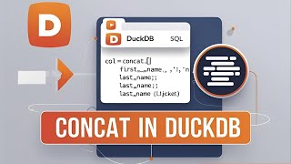 Concat in DuckDB