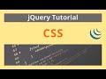 jQuery CSS