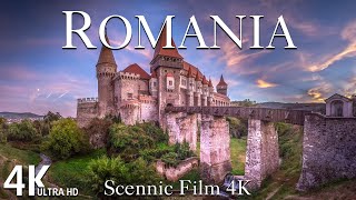 ROMANIA 4K • Stunning scenery, relaxing music and drone nature videos in 4K UHD
