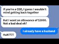 [Apple] My ex-husband wanted to get remarriage when he found out I became a CEO...