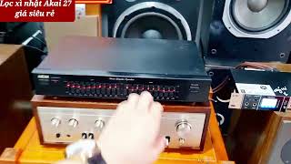 Equalizer Akai 27 . đã bán . chuẩn chất âu. phạm thức audio 0972192087