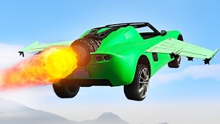 NEW FLYING JET-CAR! (GTA 5 DLC Import/Export)
