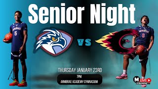 Senior Night Armbrae Academy Ospreys vs. Citadel Phoenix  January 23rd