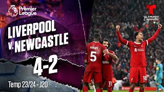 Highlights & Goles: Liverpool v. Newcastle 4-2  | Premier League | Telemundo Deportes