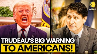 Trudeau LIVE: Trudeau's BIG WARNING To Americans; Hits Back at Trump’s Tariffs | Canada-US Trade War