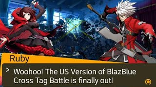 US Release of BBTAG - [BlazBlue Cross Tag Battle Skit]