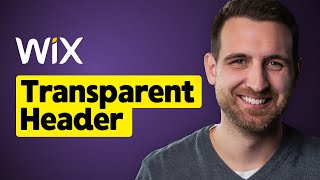How to Make a Header Transparent on Wix