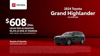 Toyota Grand Highlander 01/18/2025 4856176