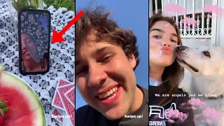 David Dobrik Goes On A Virtual Date With A Fan - Vlog Squad Instagram Stories 16