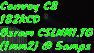 Convoy C8 Build 182kcd featuring the Osram CSLMN1- (1mm2)