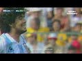 Argentina - Brazil World Cup 1982  Full highlight  1080p HD - Diego Maradona