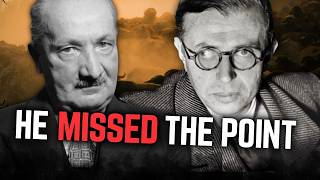 Heidegger’s Problem with Jean-Paul Sartre