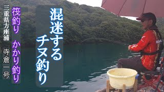 筏釣り　かかり釣り　混迷するチヌ釣り　水中映像で釣りが変わる　三重県方座浦　寺倉1号