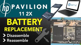 Hp Pavilion 11 2X Pc Battery Replacement