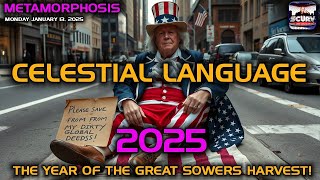 CELESTIAL LANGUAGE 2025 | THE YEAR OF THE GREAT SOWERS HARVEST | METAMORPHOSIS