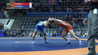 1/2 FS - 65 kg: A. CHAKAEV (RUS) v. G. RASHIDOV (RUS)