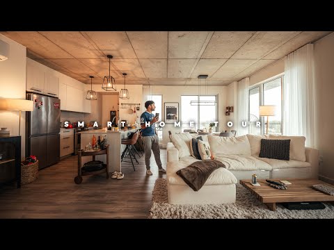 Tour My Tech Apartment Living Space Smart Home Guide