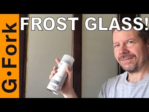 How to Frost Glass | Frosted Glass Spray Paint | GardenFork How to Frost Glass | Frosted Glass Spray Paint | GardenFork