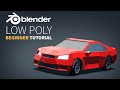 Low Poly Vehicles | Easy Beginner | Blender Tutorial