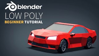 Low Poly Vehicles | Easy Beginner | Blender Tutorial