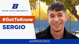 #GetToKnow Boise State | Sergio