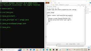 Java Program to Check Voting Eligibility | Beginner Java Project