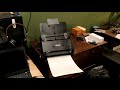 quick set up and review epson es 400 es 500w document scanner