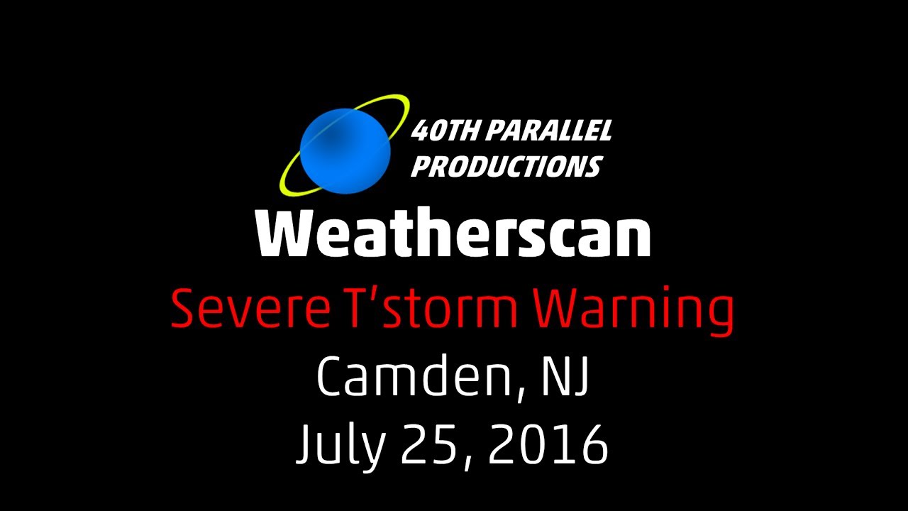 Weatherscan - Severe Thunderstorm/Flash Flood Warning