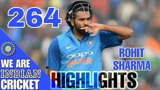 Rohit sharma 264 highlights India vs Sri Lanka