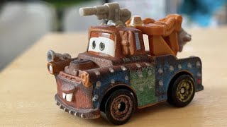 CARS ON THE ROAD MINI RACERS ROAD RUMBLER MATER REVEAL AND MY THOUGHTS