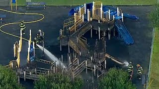 Arson suspected in fire at New Jersey playground for kids with special needs