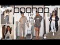 HUGE £550 NEW IN BOOHOO TRY ON HAUL - SUPER CHEAP BASICS & MORE! · Discount Code | Emily Philpott ad