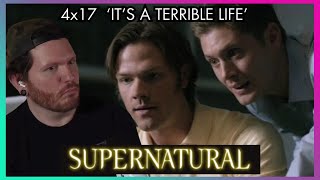 An alternate reality! | First time watching SUPERNATURAL REACTION 4x17 'It's a Terrible Life'