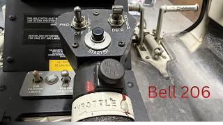 Bell 206 startup described and demonstrated in detail