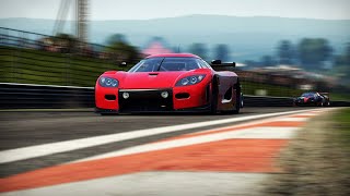 Red Koenigsegg in Hard Mode - NFS Shift 2 Unleashed