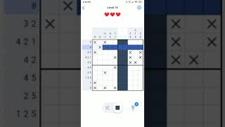 Nonogram Puzzle Level 16 | Gameplay Walkthrough | Solution