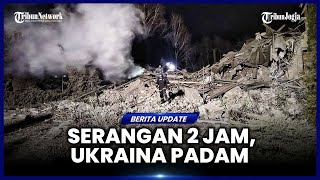 DRONE RUSIA BOMBARDIR UKRAINA, KOTA TERNOPIL GELAP GULITA