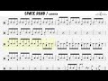 how to play space road casiopea on drums