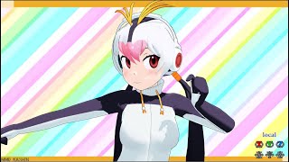 【MMDけものフレンズ】 cookie dance（クッキーダンス） 【プリンセス（ロイヤルペンギン）Royal Penguin】Kemono Friends