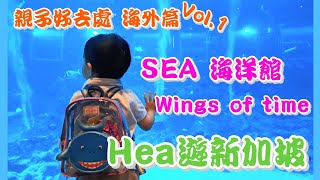 【親子好去處 海外篇 Vol.1】HEA 遊新加坡 | SEA 海洋館🐠 x Wings of Time🪽 | 入住最Relax 既聖陶沙酒店🏤