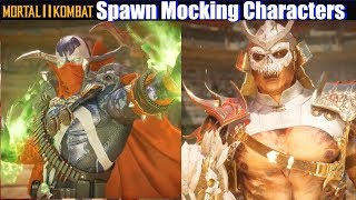 MK11 Spawn mocking his Enemies - Mortal Kombat 11
