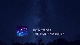 How to Find the Sky on a Certain Date and Time with Star Walk 2