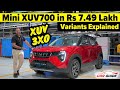 2024 Mahindra XUV3XO Launched | Price - Drive - Variants - Diesel - Bootspace | Tata Nexon Rival 🔥