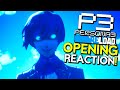 Persona 3 Reload Opening Reaction -- 1st Persona Experience!