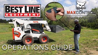 Command at Your Fingertips: Best Line Equipment's Guide to Bobcat MaxControl Remote Operations