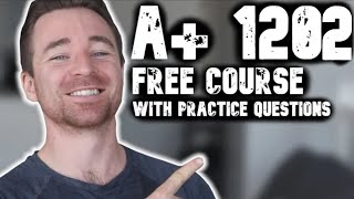 2.10 - Security settings on networks | A+ Core 2 1202 complete course with practice questions