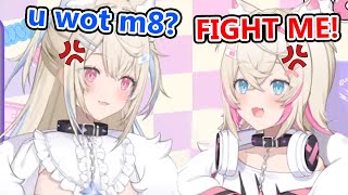 Mococo wants to fight Fuwawa? 【Hololive EN】