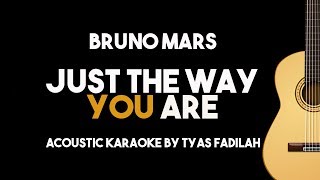 Just The Way You Are - Bruno Mars (Acoustic Guitar Karaoke Version)