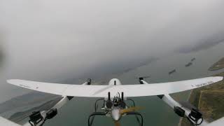 GoPro Raw Footage of Mugin 3600 VTOL Flight Test